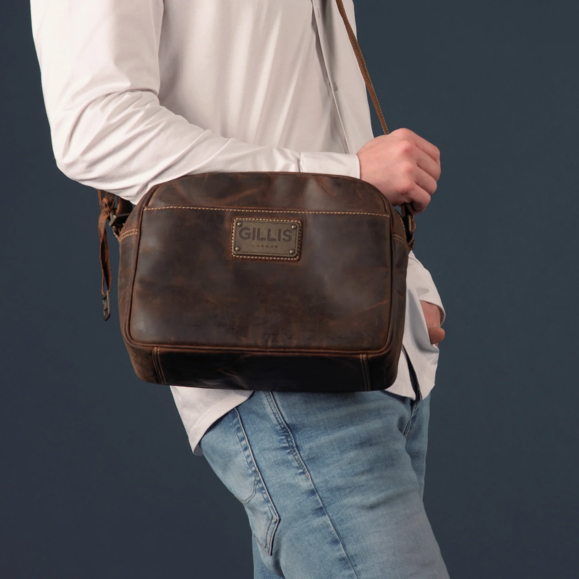 Leder Tasche Trafalgar Compact - Image 6