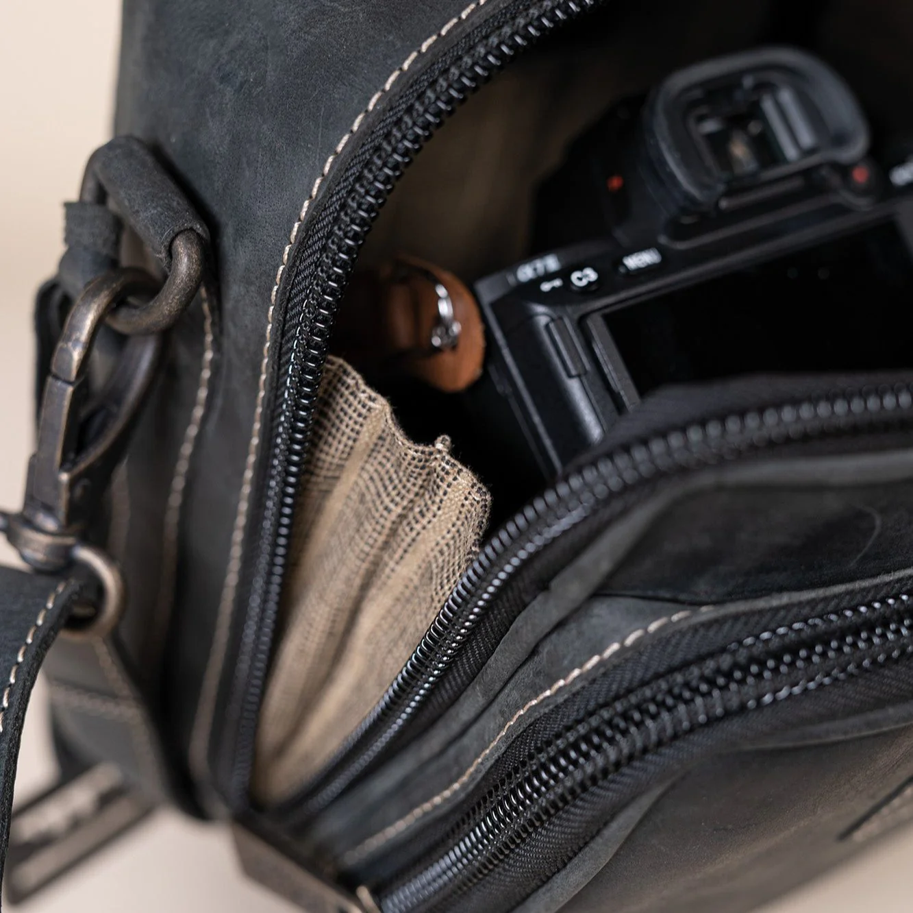 Leder Tasche Trafalgar Hands-Free - Image 20
