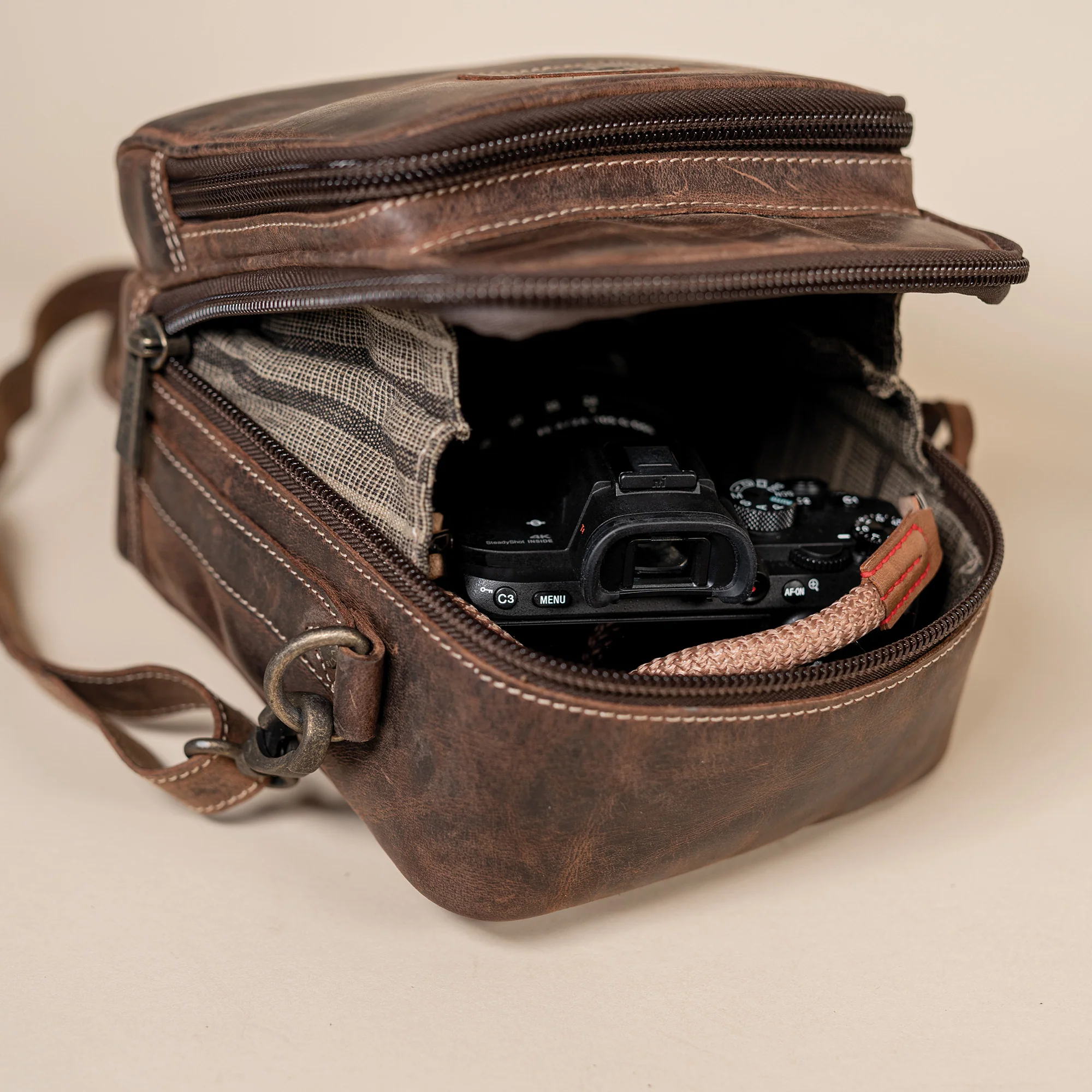 Leder Tasche Trafalgar Hands-Free - Image 8