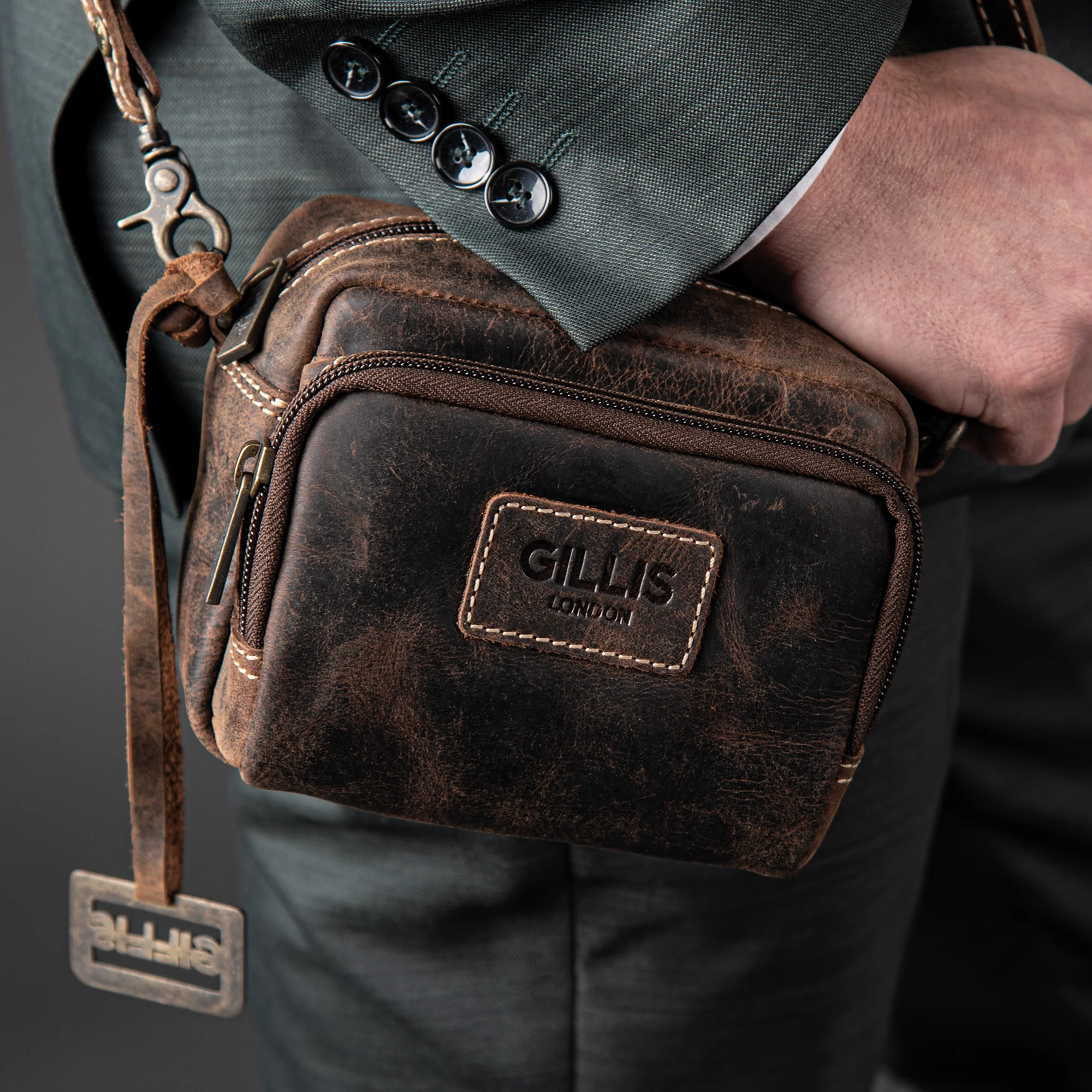 Leder Tasche Trafalgar Mini - Image 5