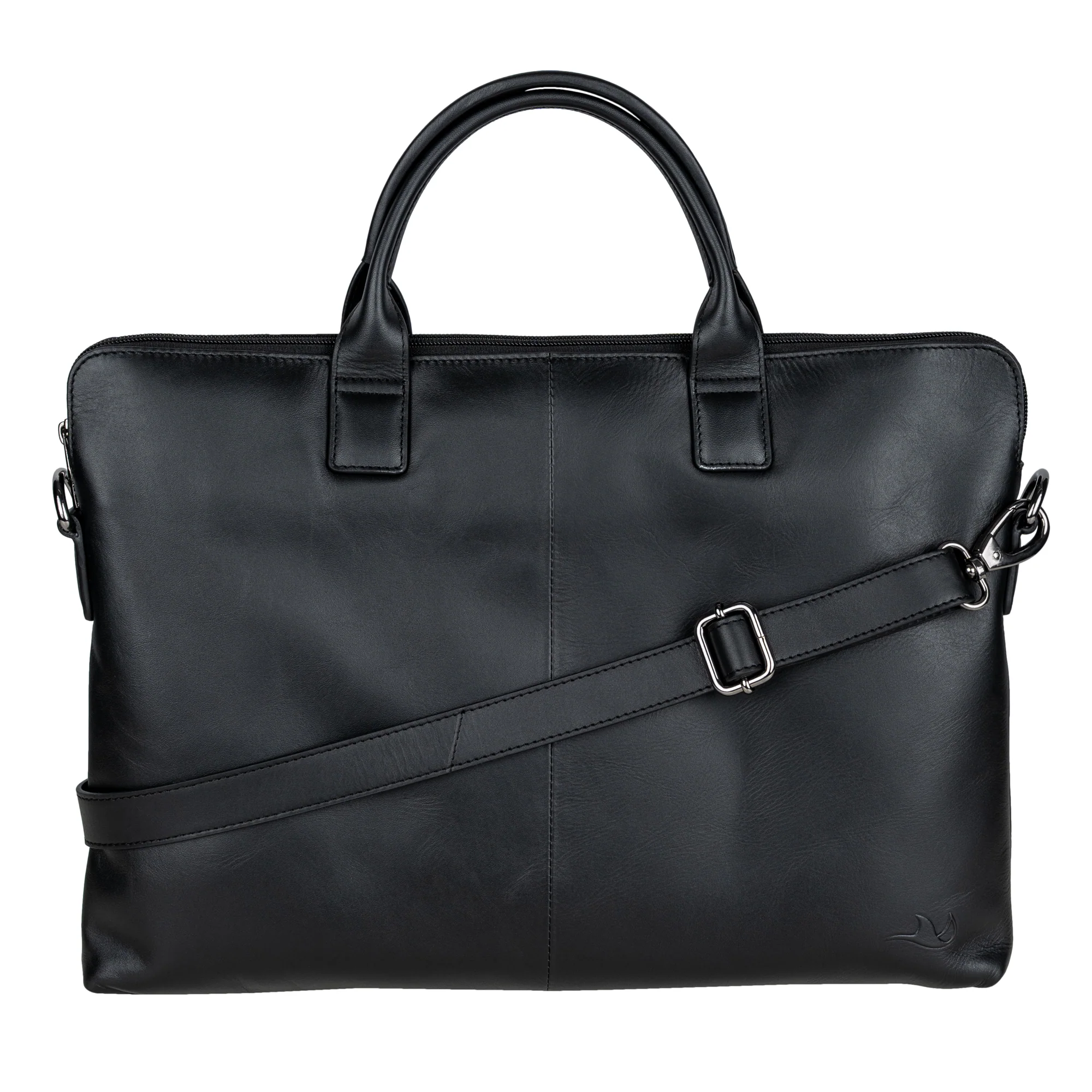 MANTA Echtleder Laptoptasche mit 14-Zoll oder 16-Zoll Laptopfach - Image 17