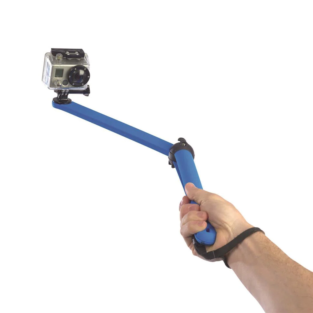 DSLR und Action Cam Flexible Tripod PRO Splat blau - Image 3