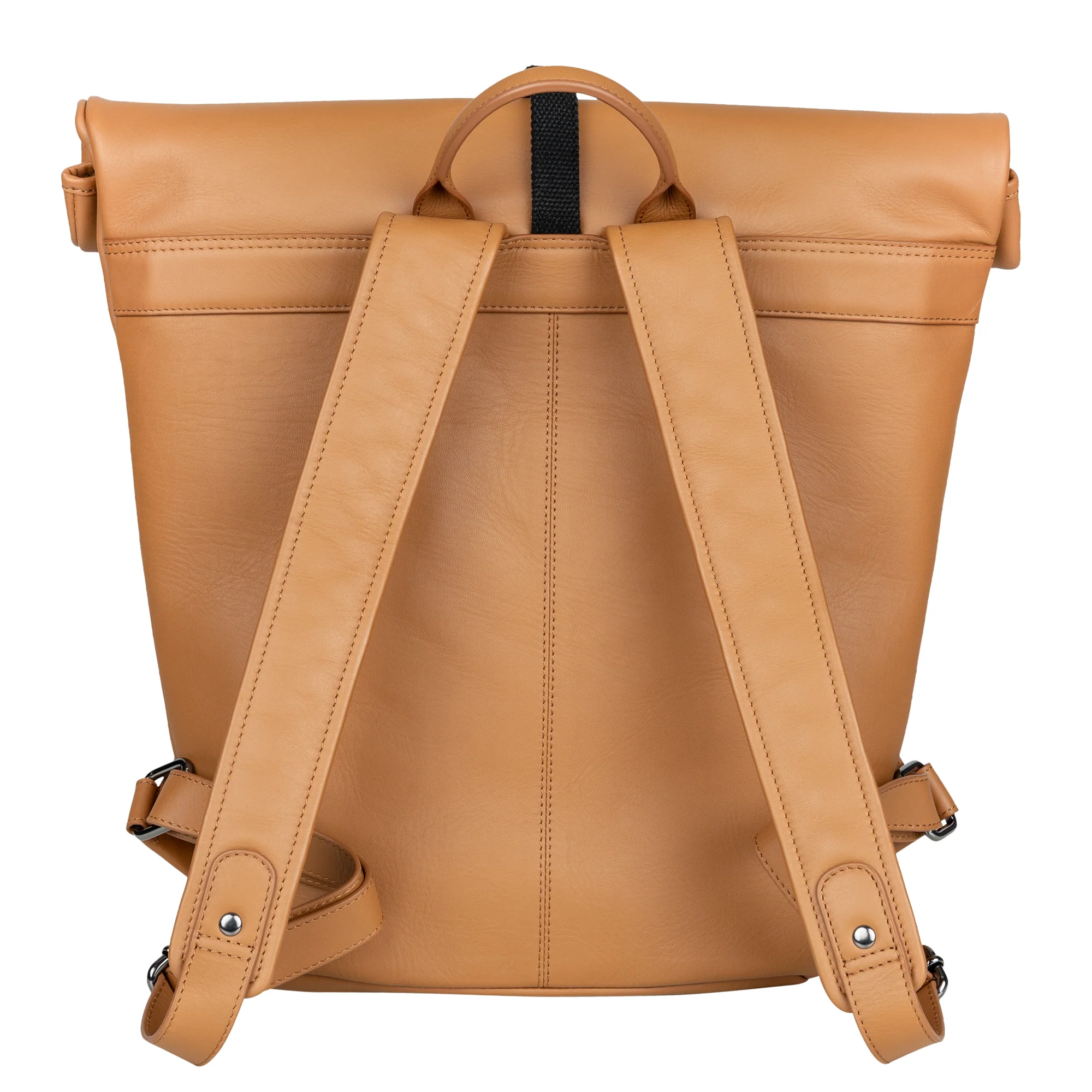 MANTA Echtleder Rolltop Rucksack mit 16-Zoll Laptopfach - Image 12