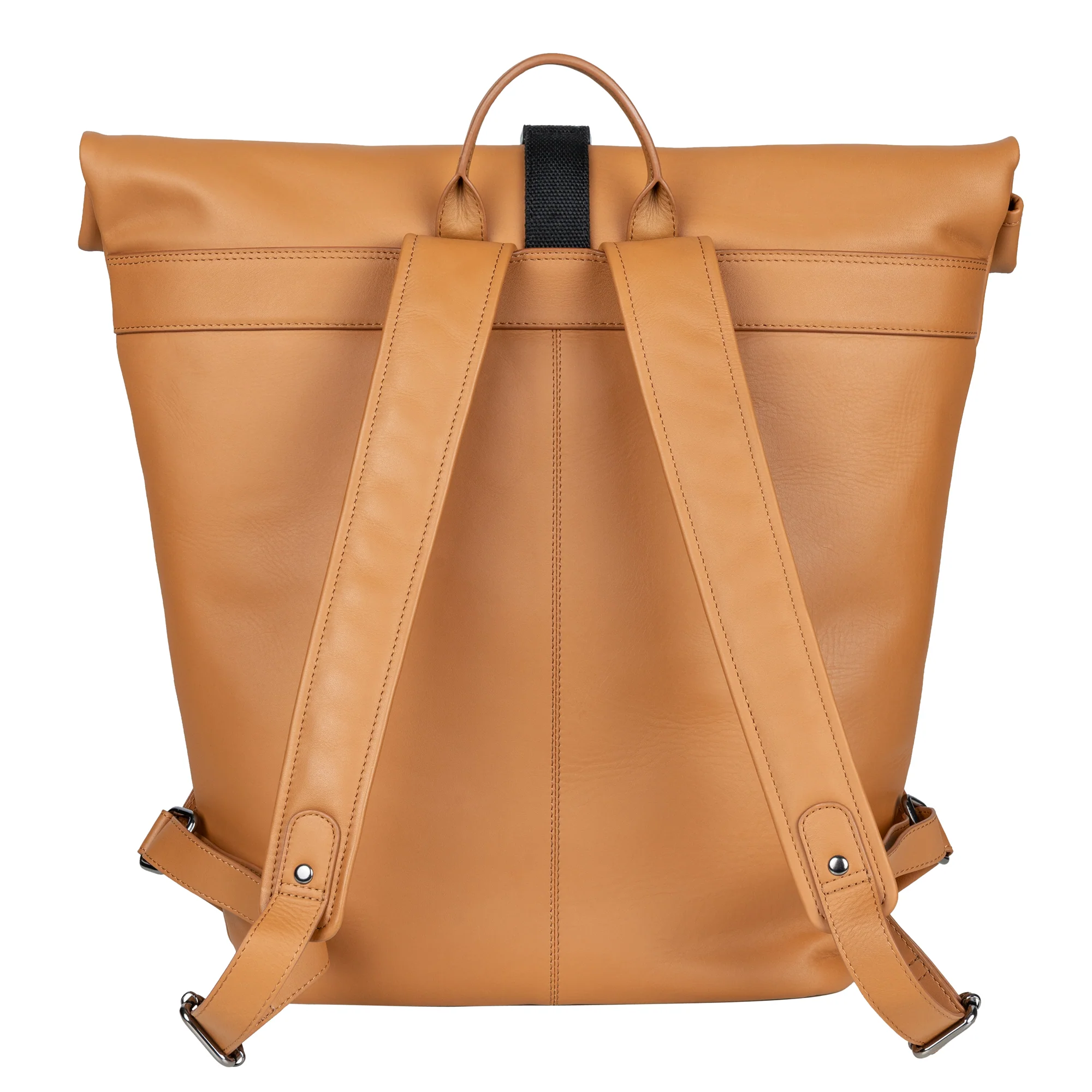 MANTA Echtleder Rolltop Rucksack mit 16-Zoll Laptopfach - Image 24