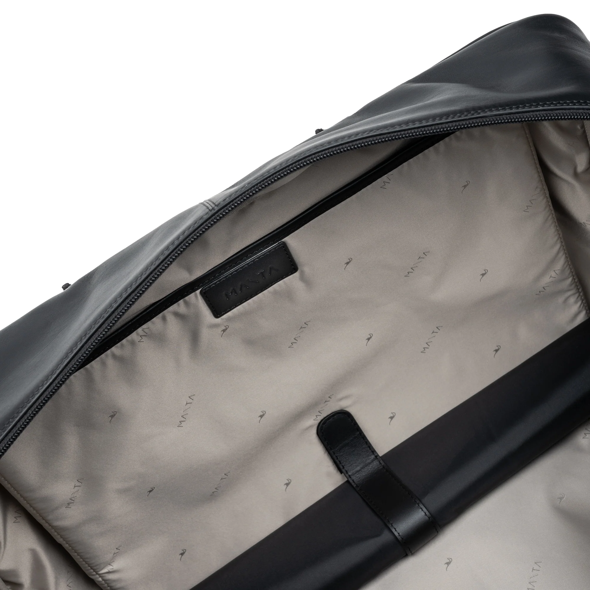 MANTA Echtleder Weekender mit Schuhfach & 16-Zoll Laptopfach - Image 8