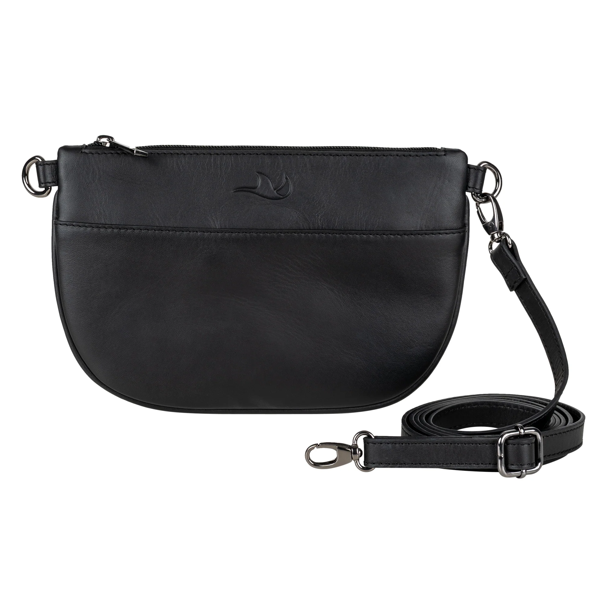 MANTA Echtleder Crossbody Bag - lässige Umhängetasche & Clutch - Image 8